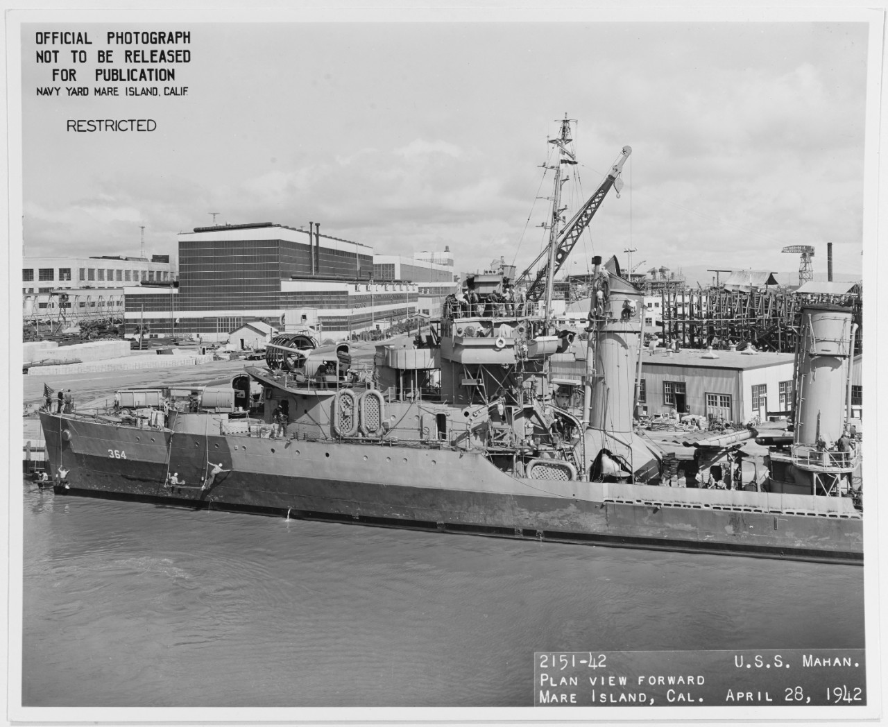 USS MAHAN (DD-364)