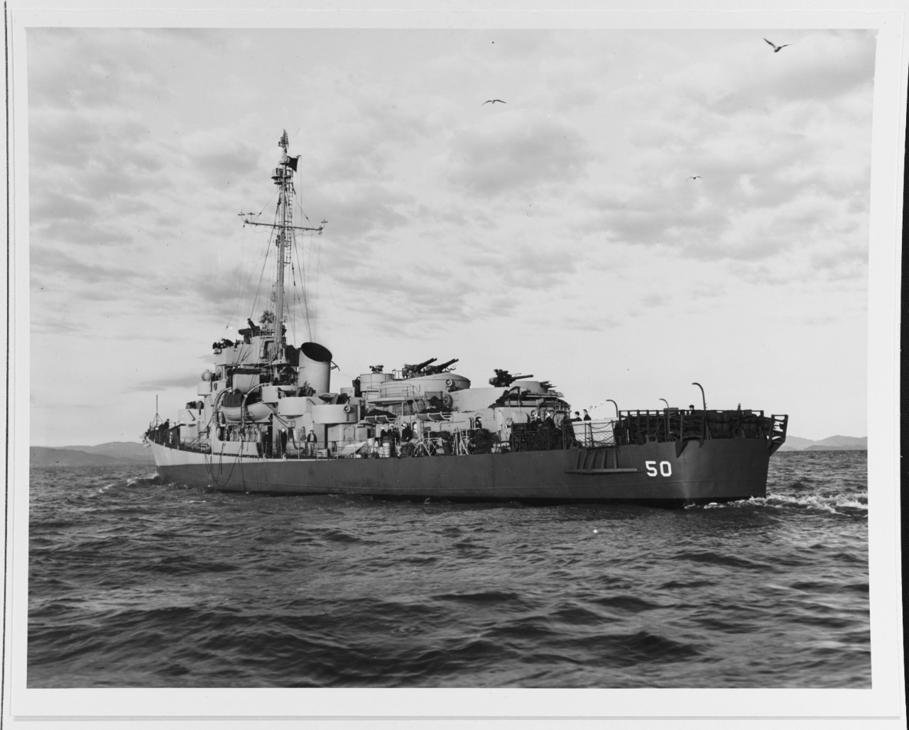 USS ENGSTROM (DE-50)