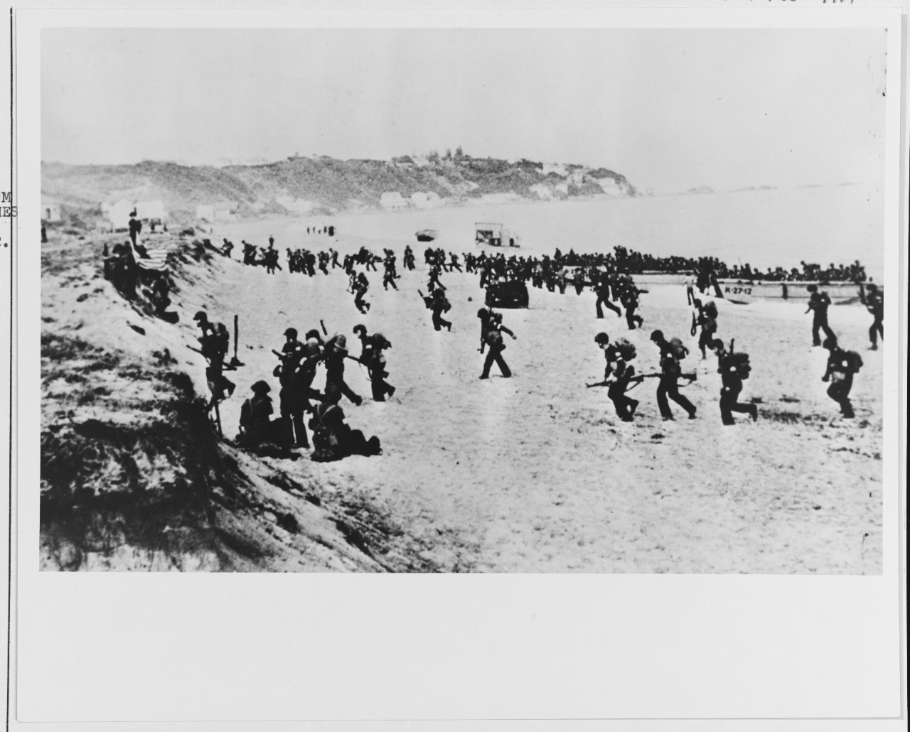North African Invasion, 1942.
