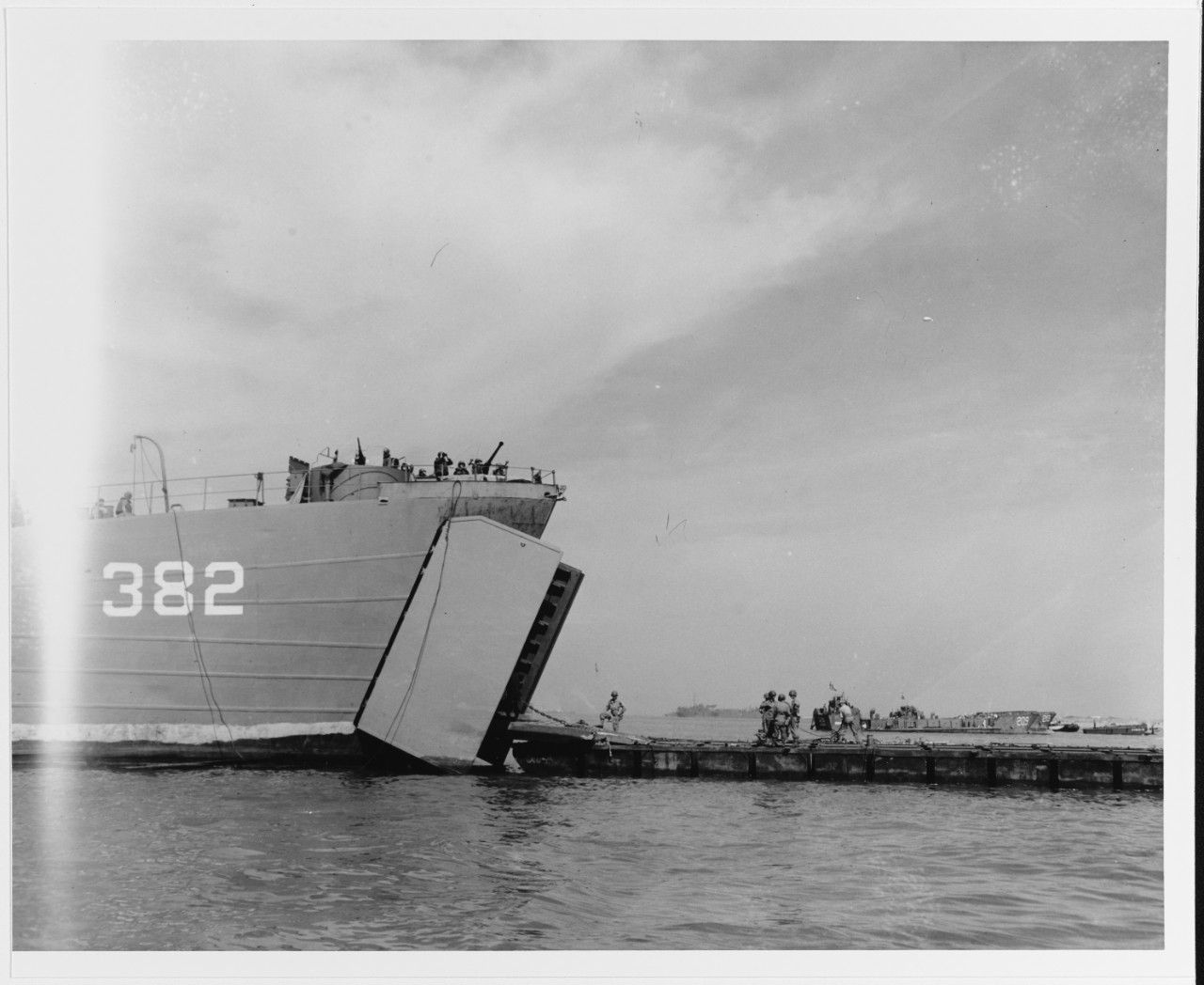Salerno Landing, Sept. 1943