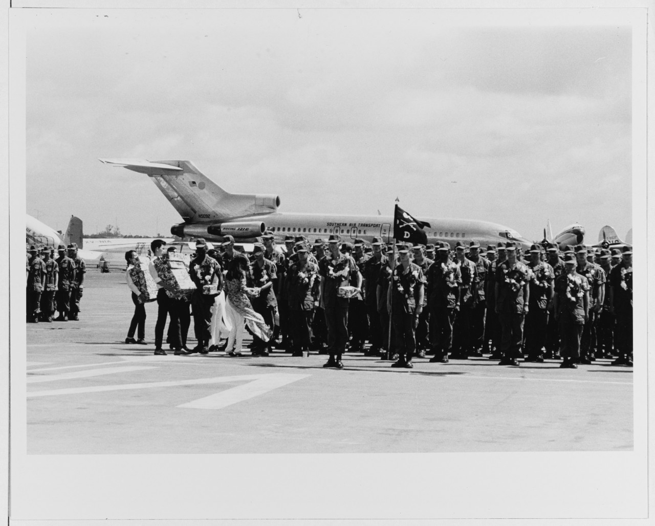 United States Combat-Troops Depart Vietnam