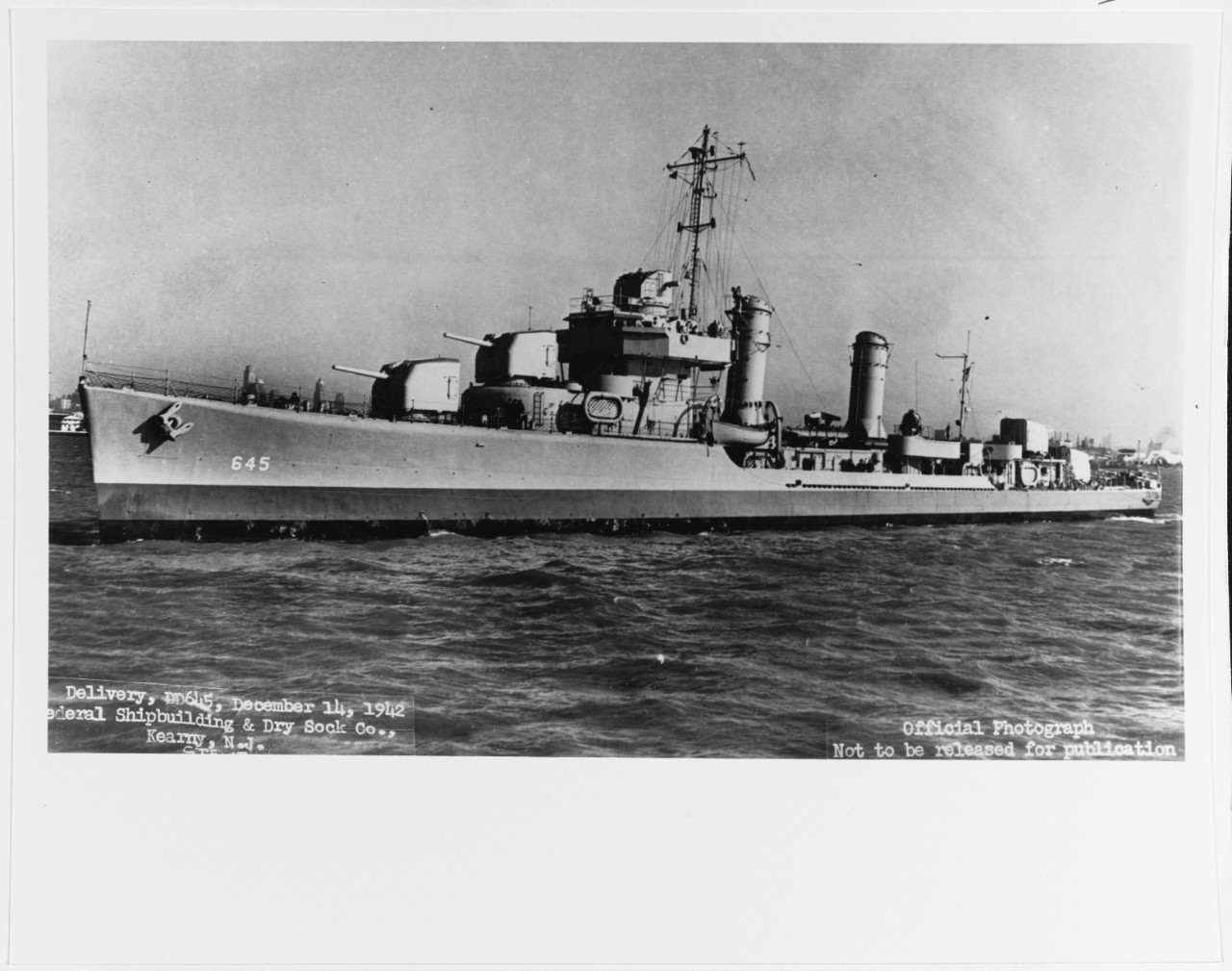 USS STEVENSON (DD-645)