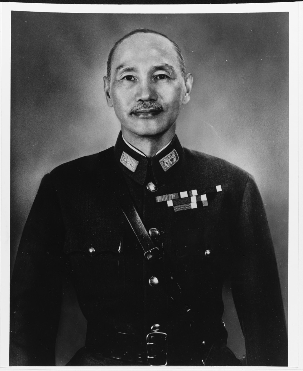 Generalissimo Chiang Kai-shek, head of the Chinese Government.