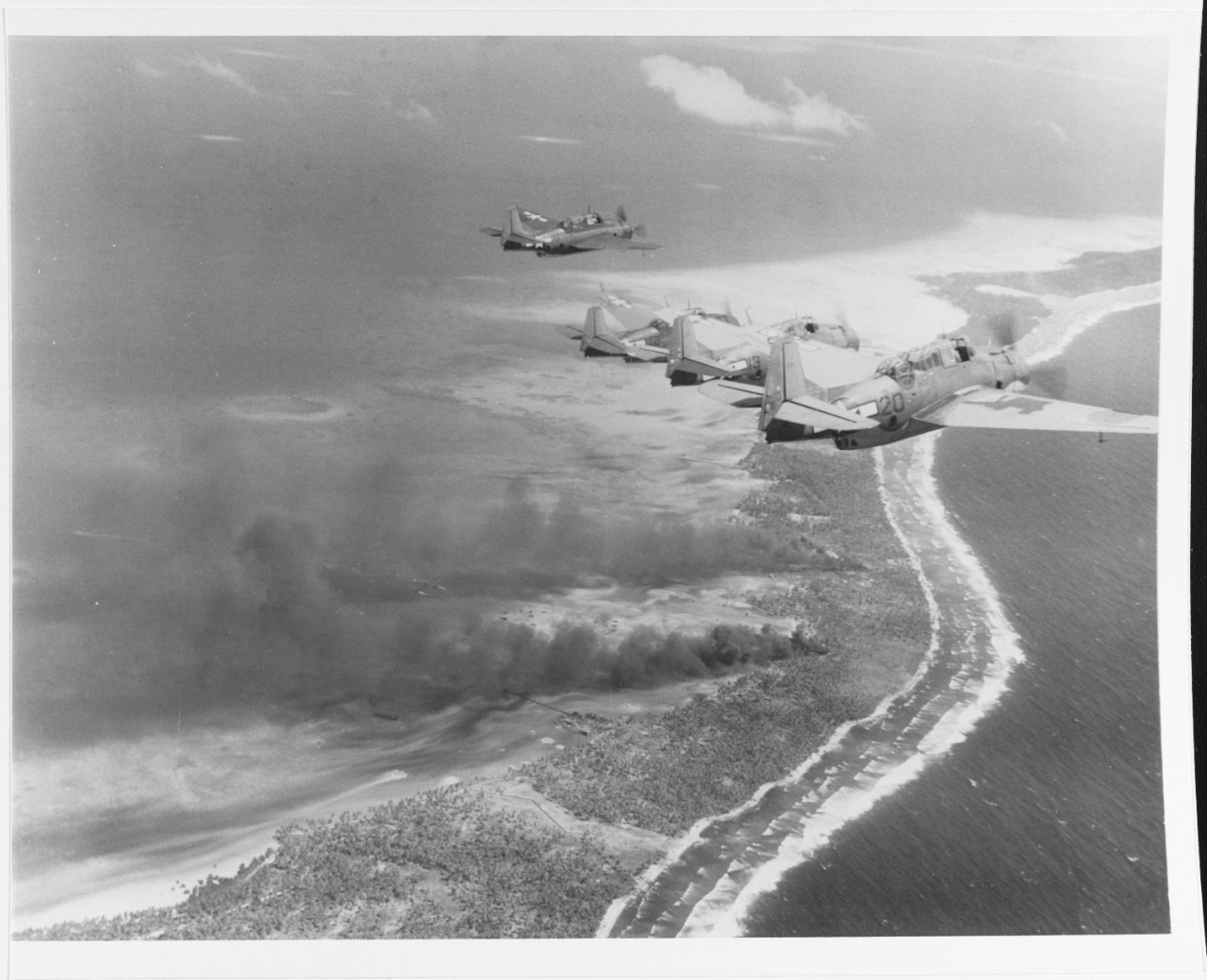 Makin Operation, November 1943.