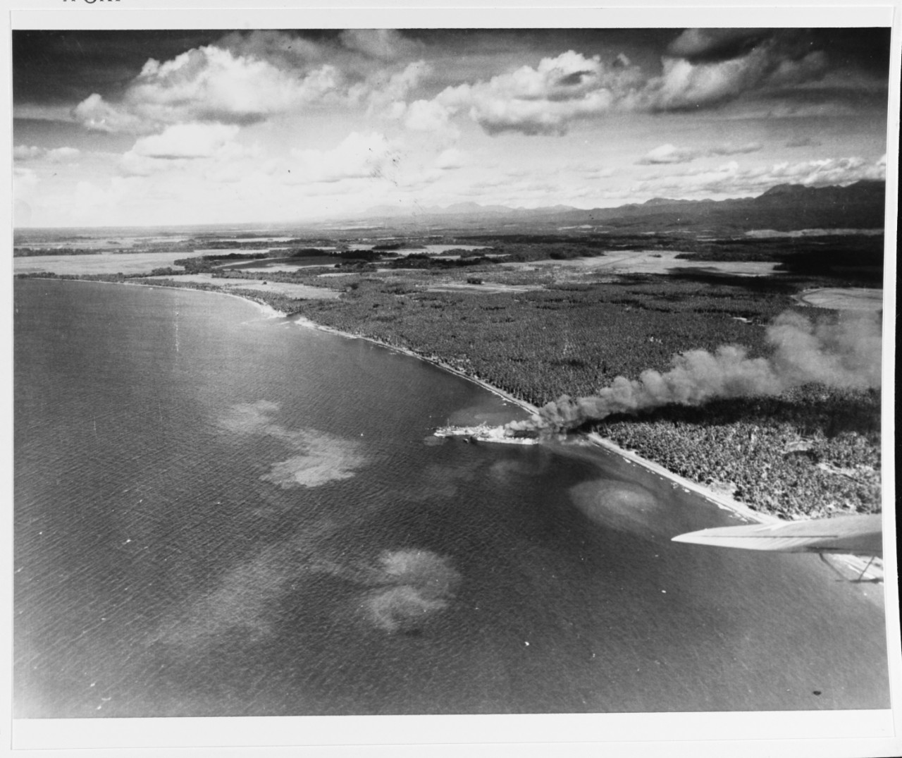 Japanese air raid on Guadalcanal, 16 June 1943.