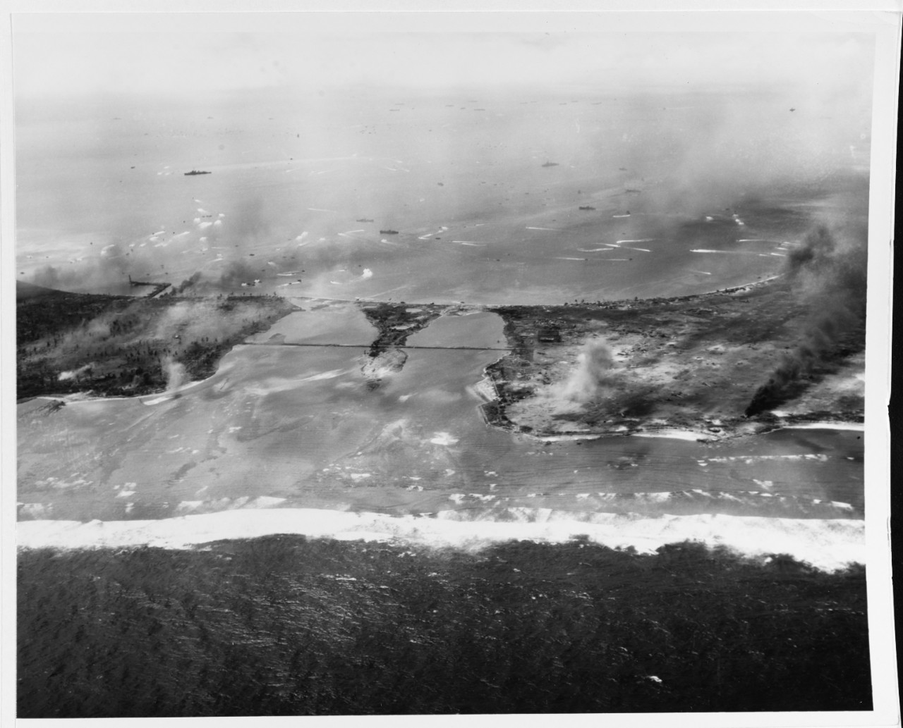 Kwajalein invasion, 1944.