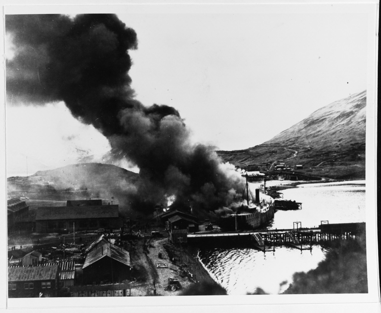Japanese attack on Dutch Harbor, Alaska, 4 June 1942