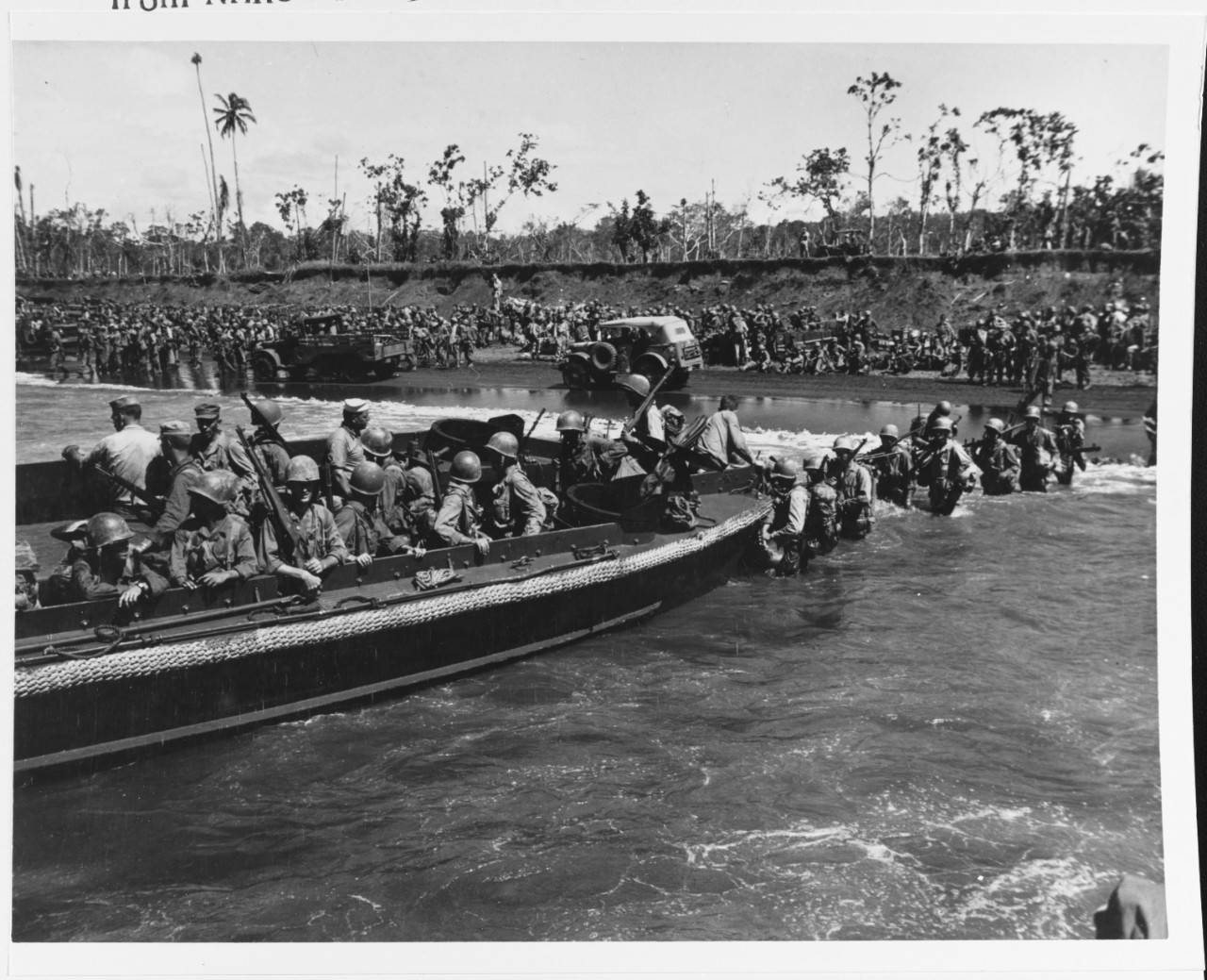 Sansapor operation, New Guinea, July-August 1944.