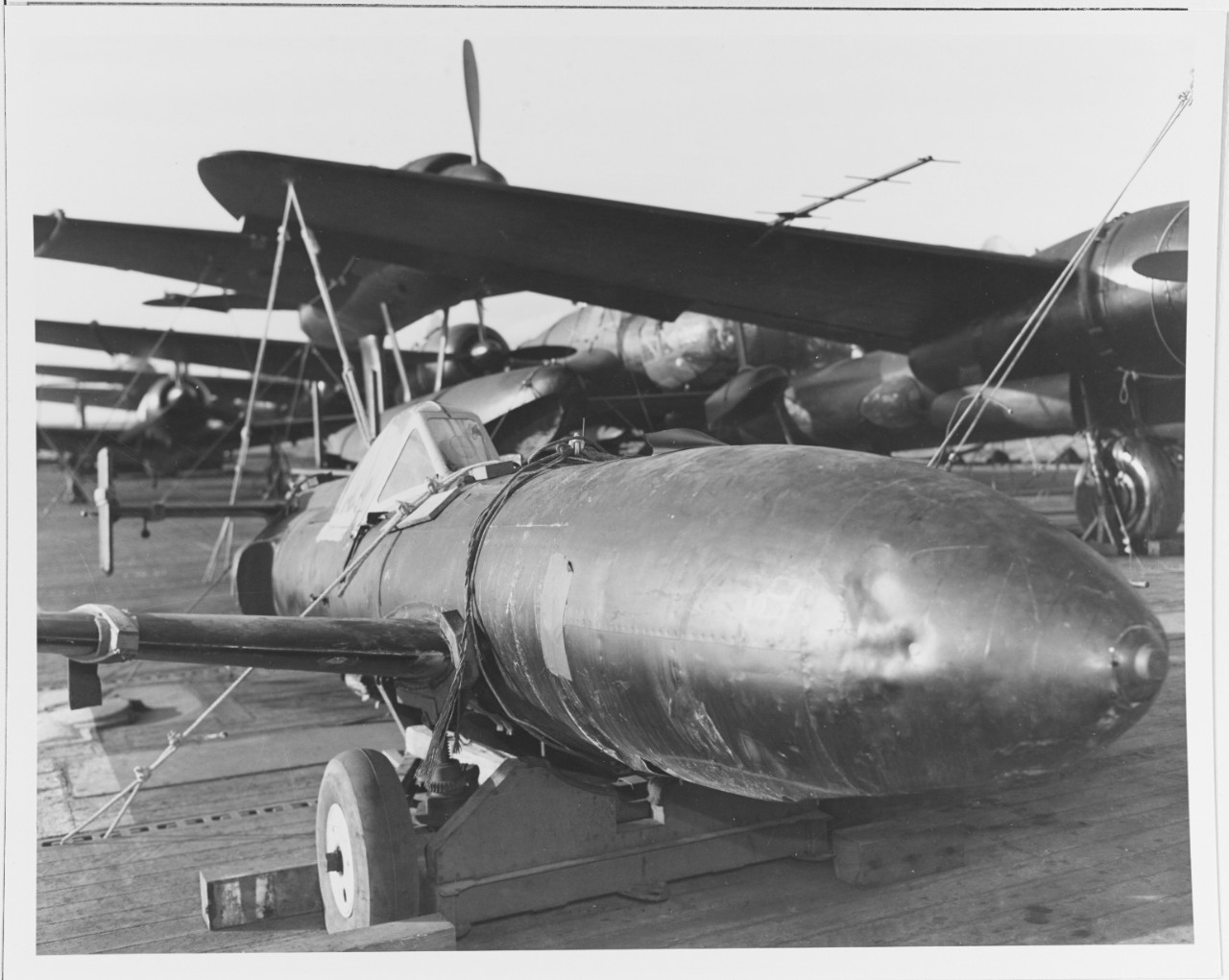 Japanese "Baka" flying bomb