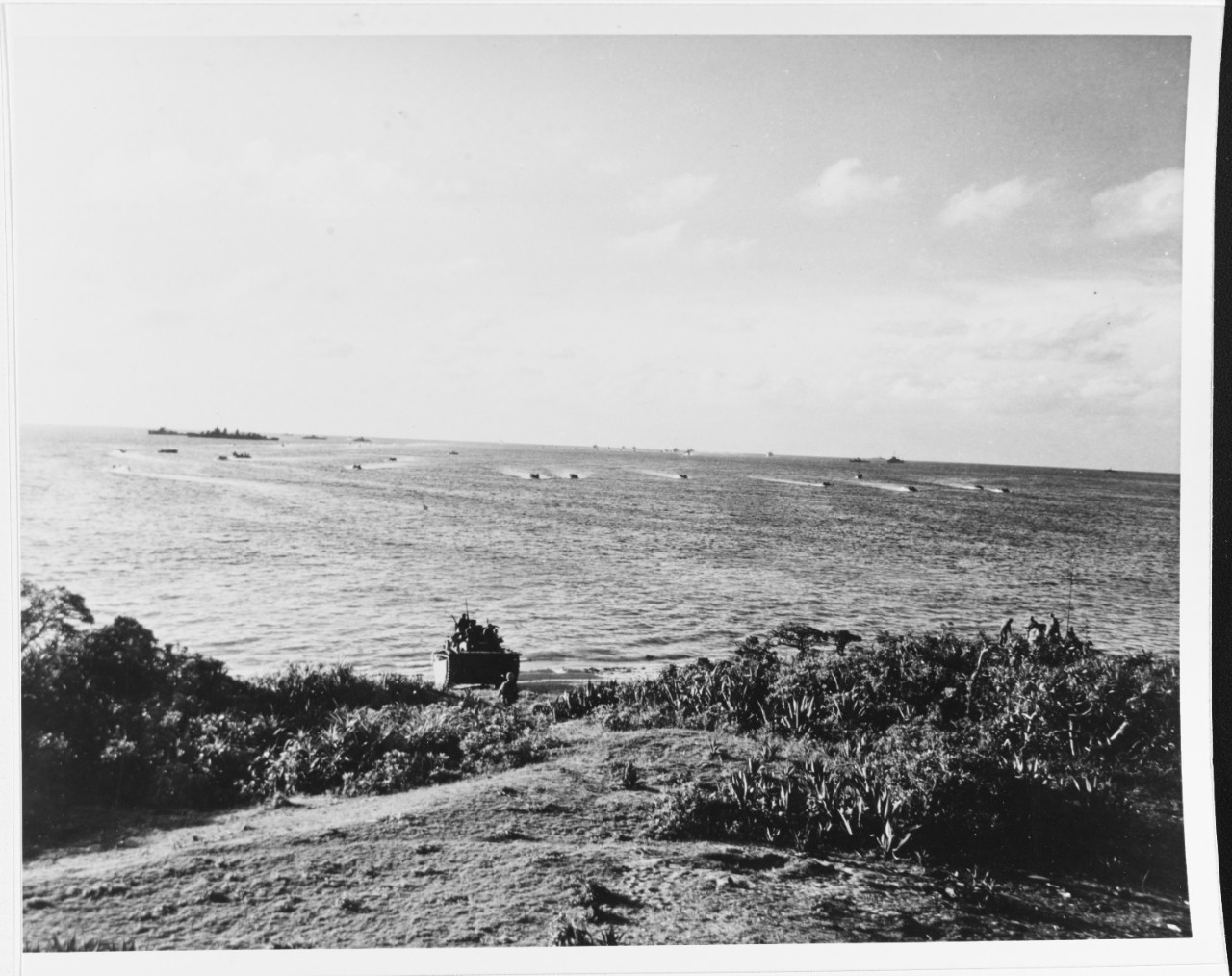 Landings at Aguni Shima, Ryukyu Islands, 9 June 1945.