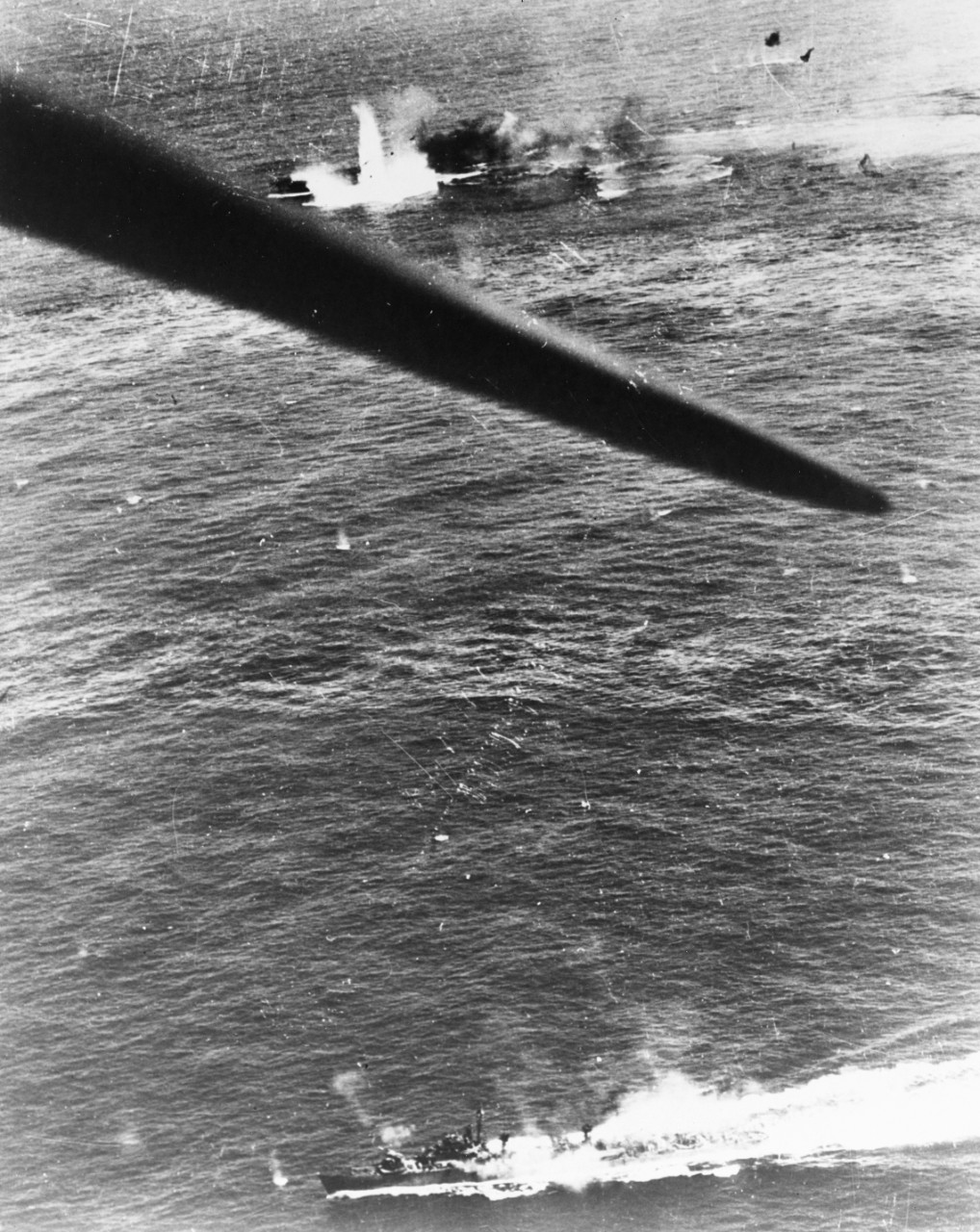Battle of Leyte Gulf, October 1944.