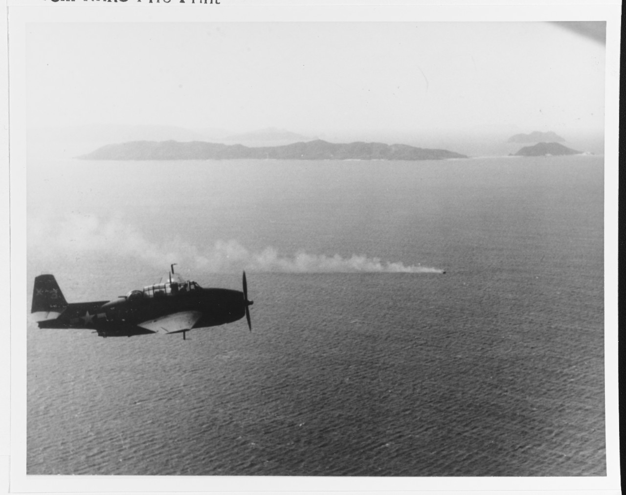 Strikes in the Ryukyus, October 1944.