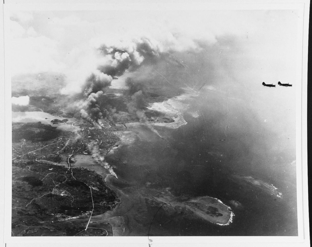 Task force 38's pre-Leyte raids.