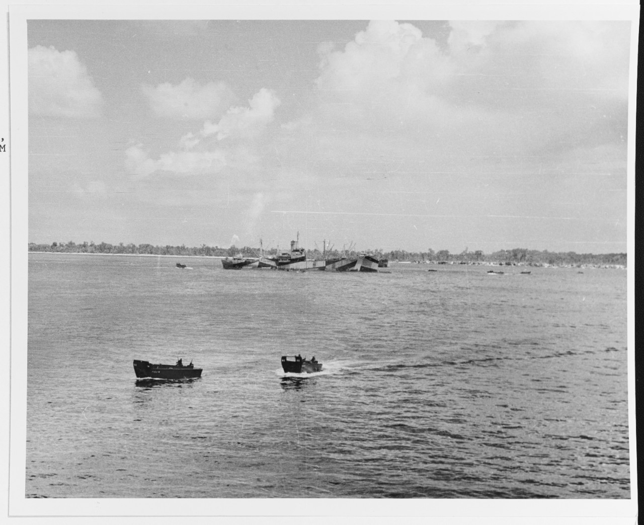 Invasion of Angaur, Palau Island, 1944.