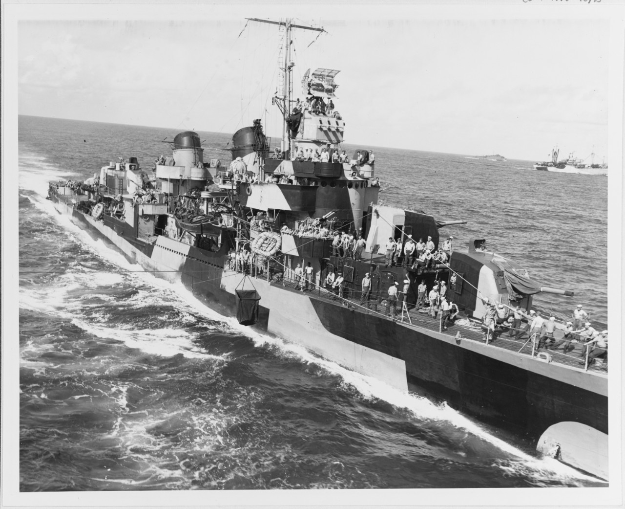 USS Stanly DD-478 Rate MM Machinist's Mate 