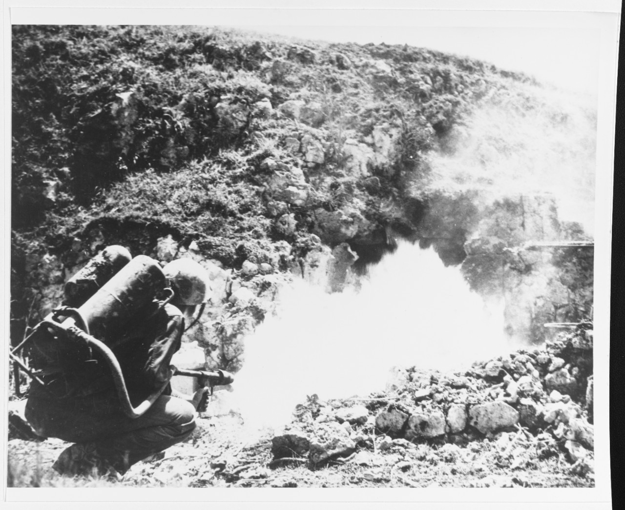 Okinawa Campaign, 1945.