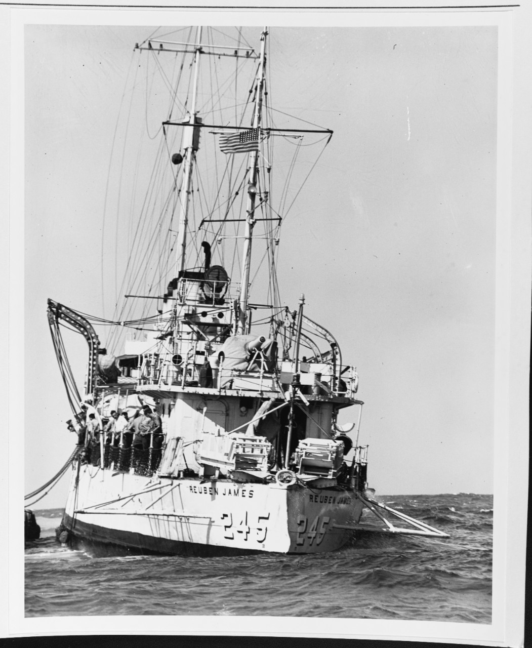USS RUBEN JAMES (DD-245)