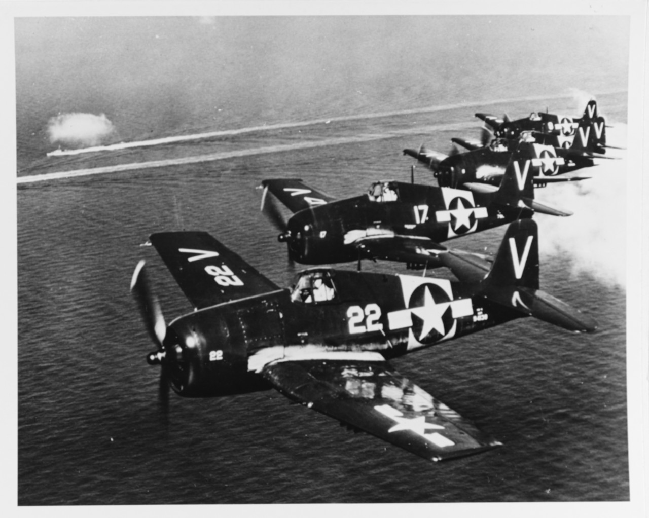 F6F "Hellcat" fighters