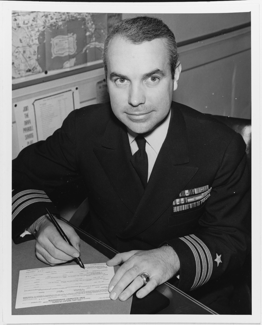 Commander Donald John MacDonold, USN