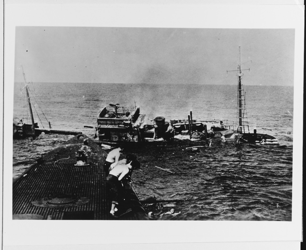 Japanese vessel sinking