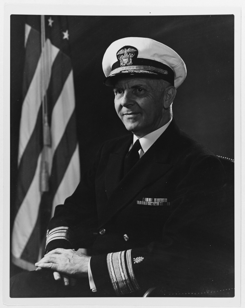 Rear Admiral R.W. Malone, U.S. Navy
