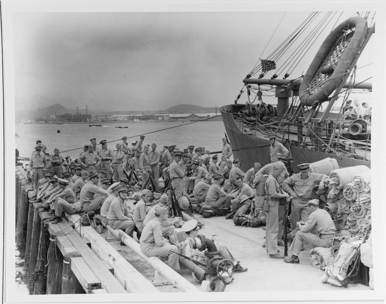 U.S. Marines at Pearl Harbor