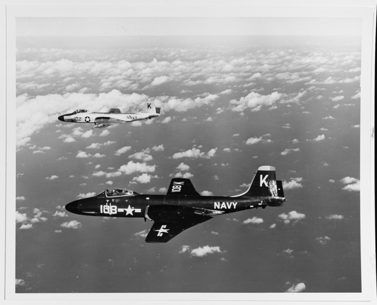 McDonnell F2H-3 "Banshee" fighters