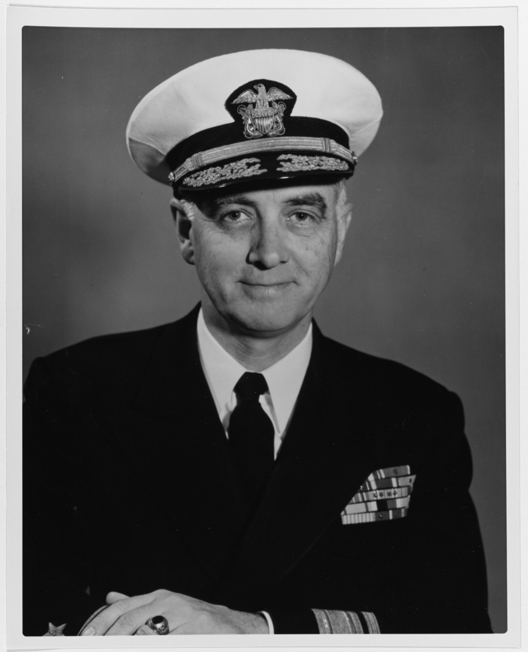 Rear Admiral Miles H. Hubbard, U.S. Navy