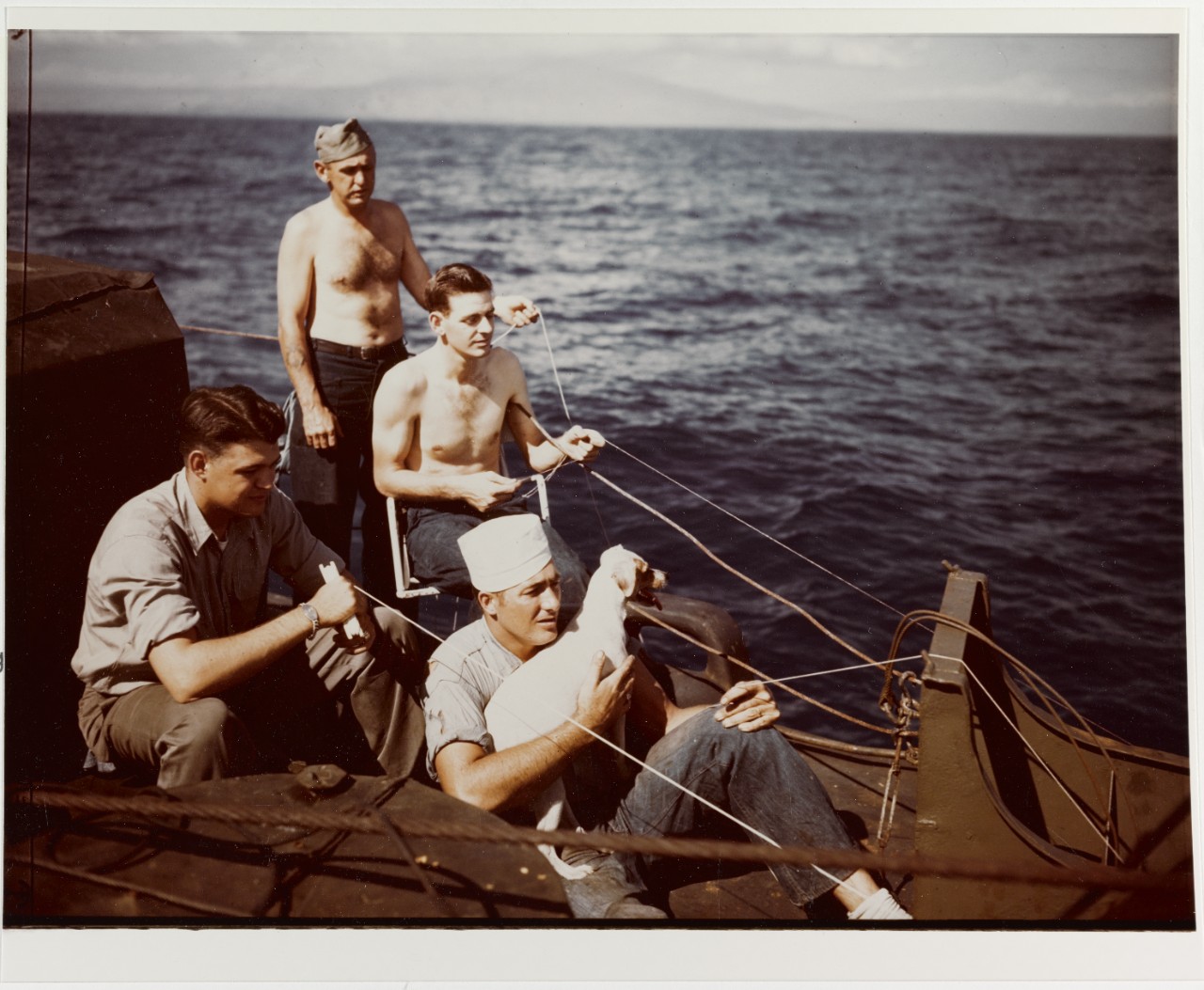Crewmen Fishing