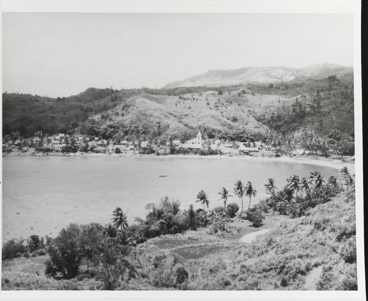 Umatoc Bay and Village, Guam.