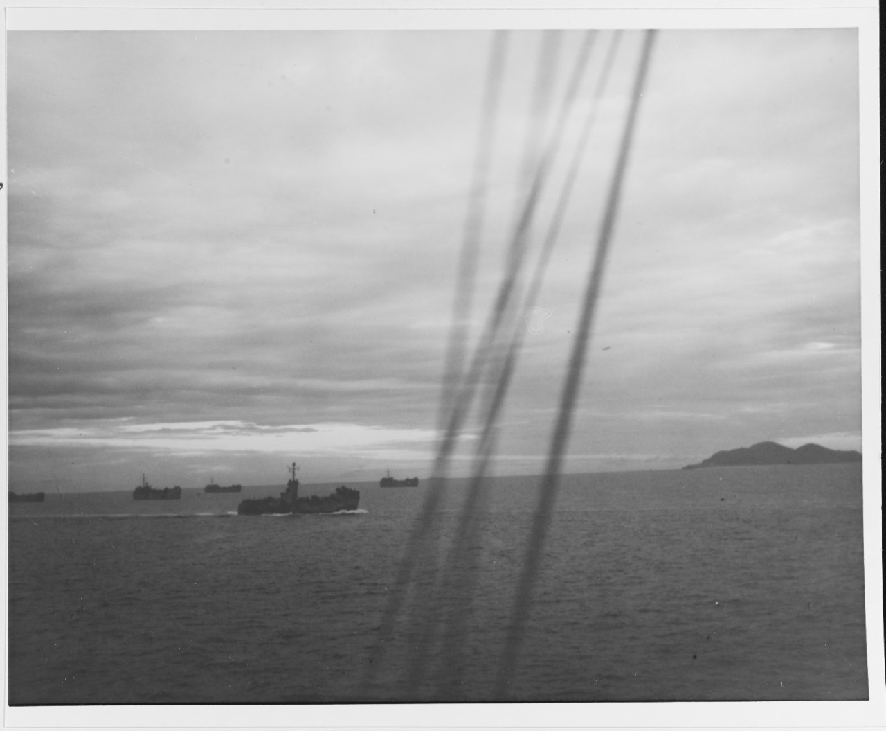 NASugbu, Luzon, Landings, 31 January 1945.