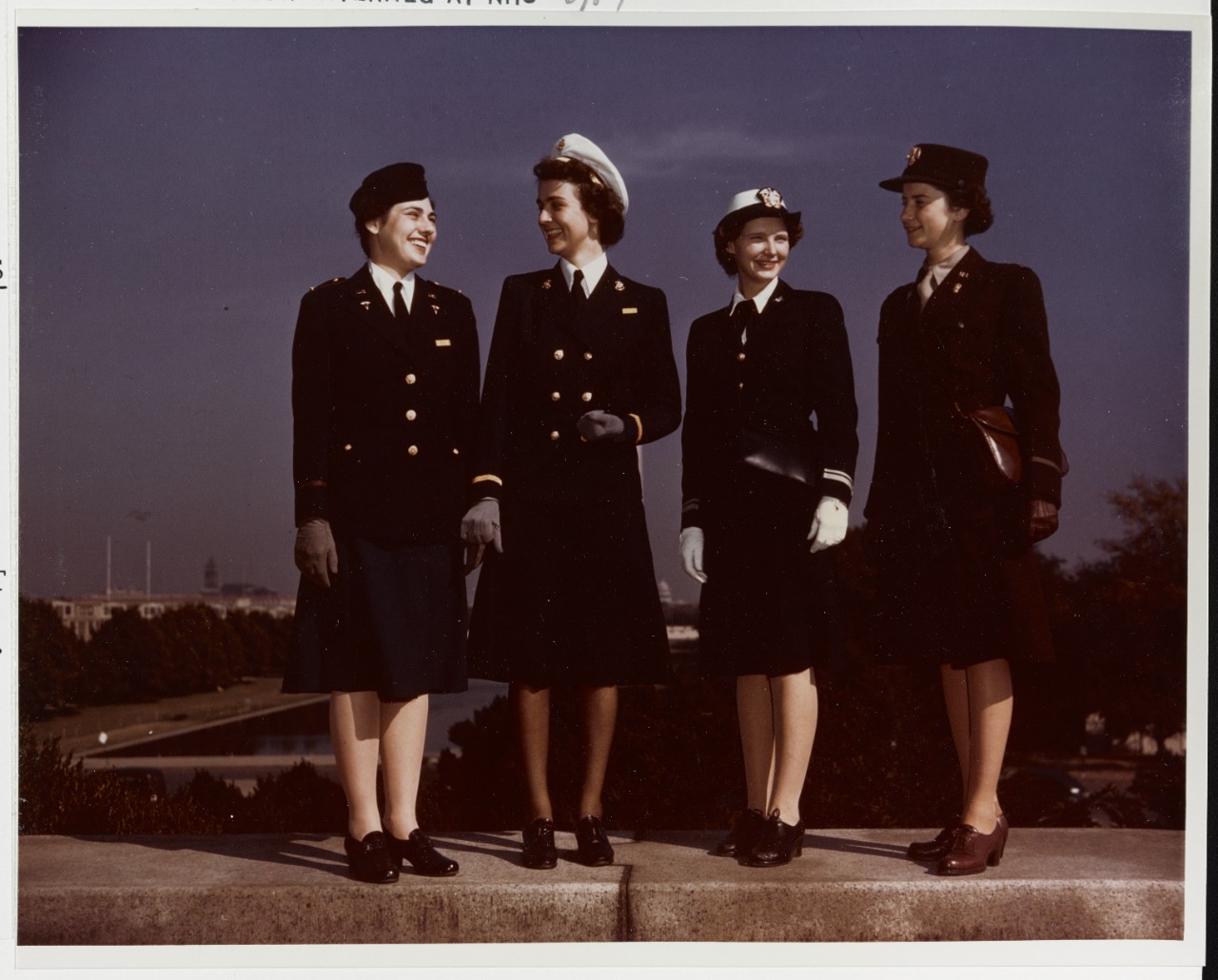 Women of the armed forces circa 1942-43.