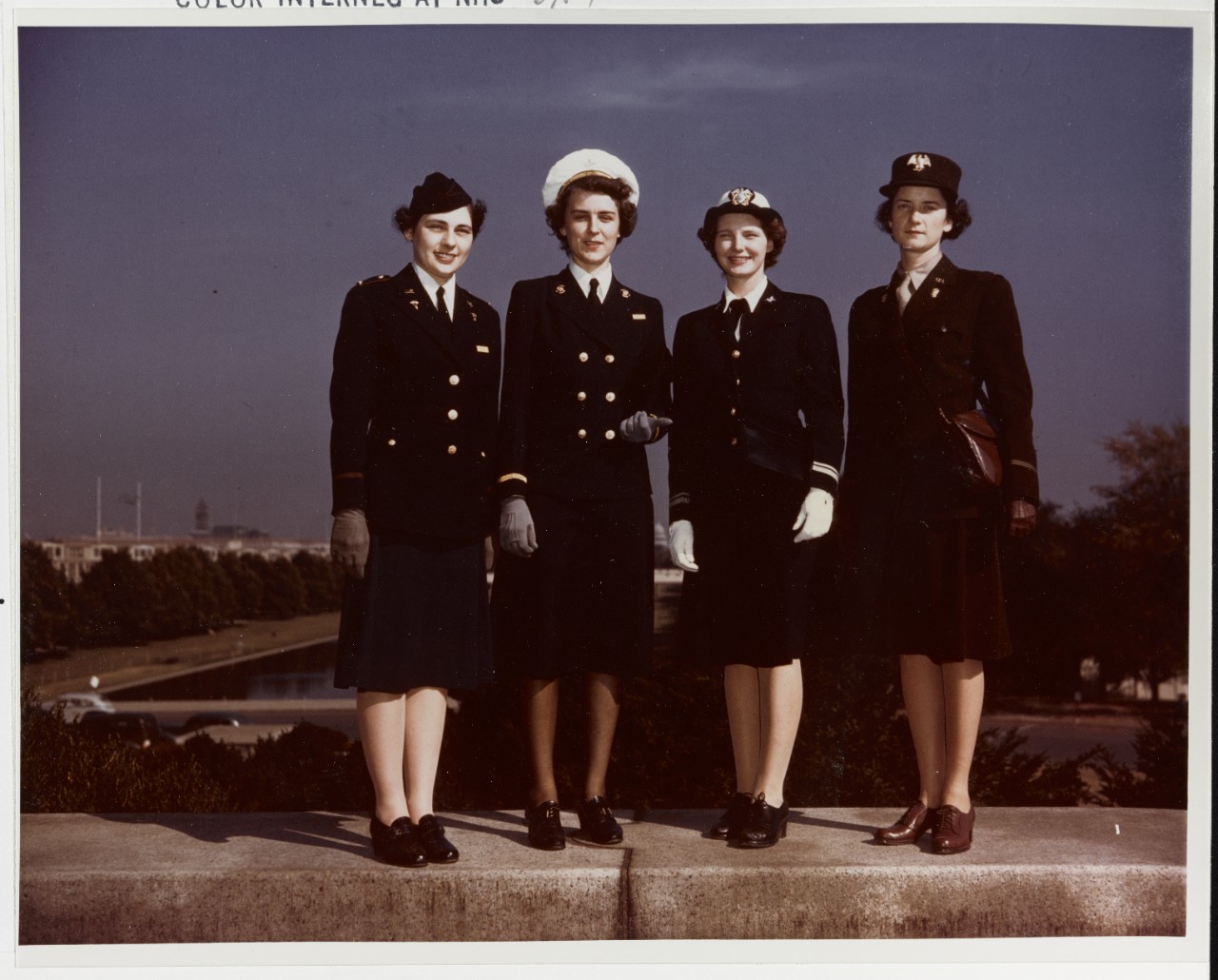 Women Officers of the armed forces, circa 1942-43.