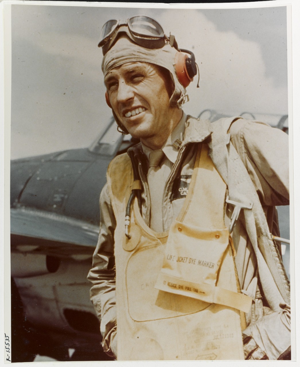 A U.S. Marine Aviator, Clayton M. Canfield