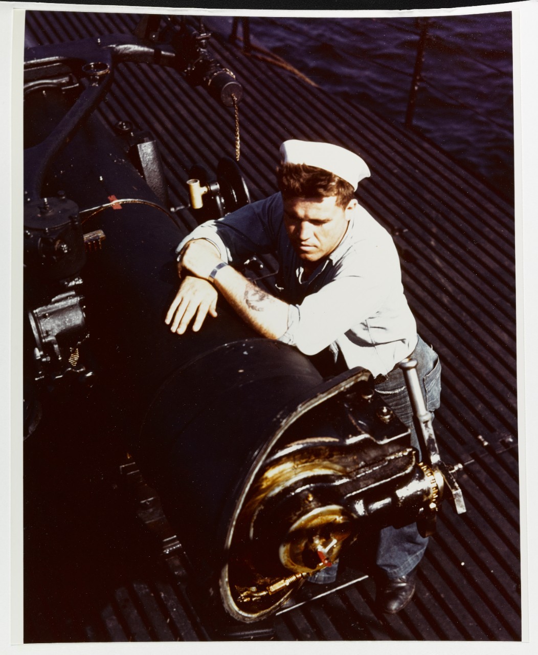 Submarine crewman