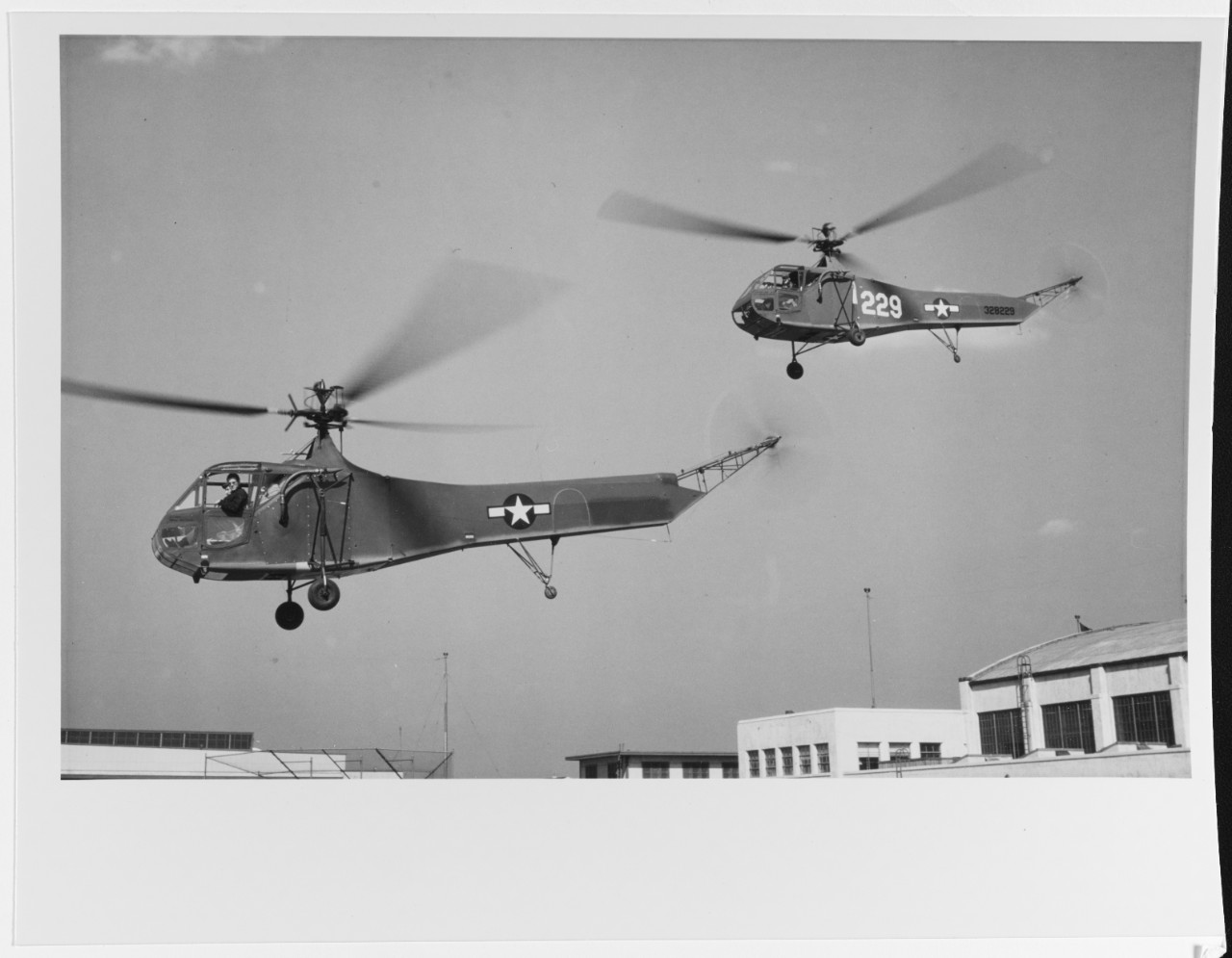 Army Sikorsky R-4 Helicopters