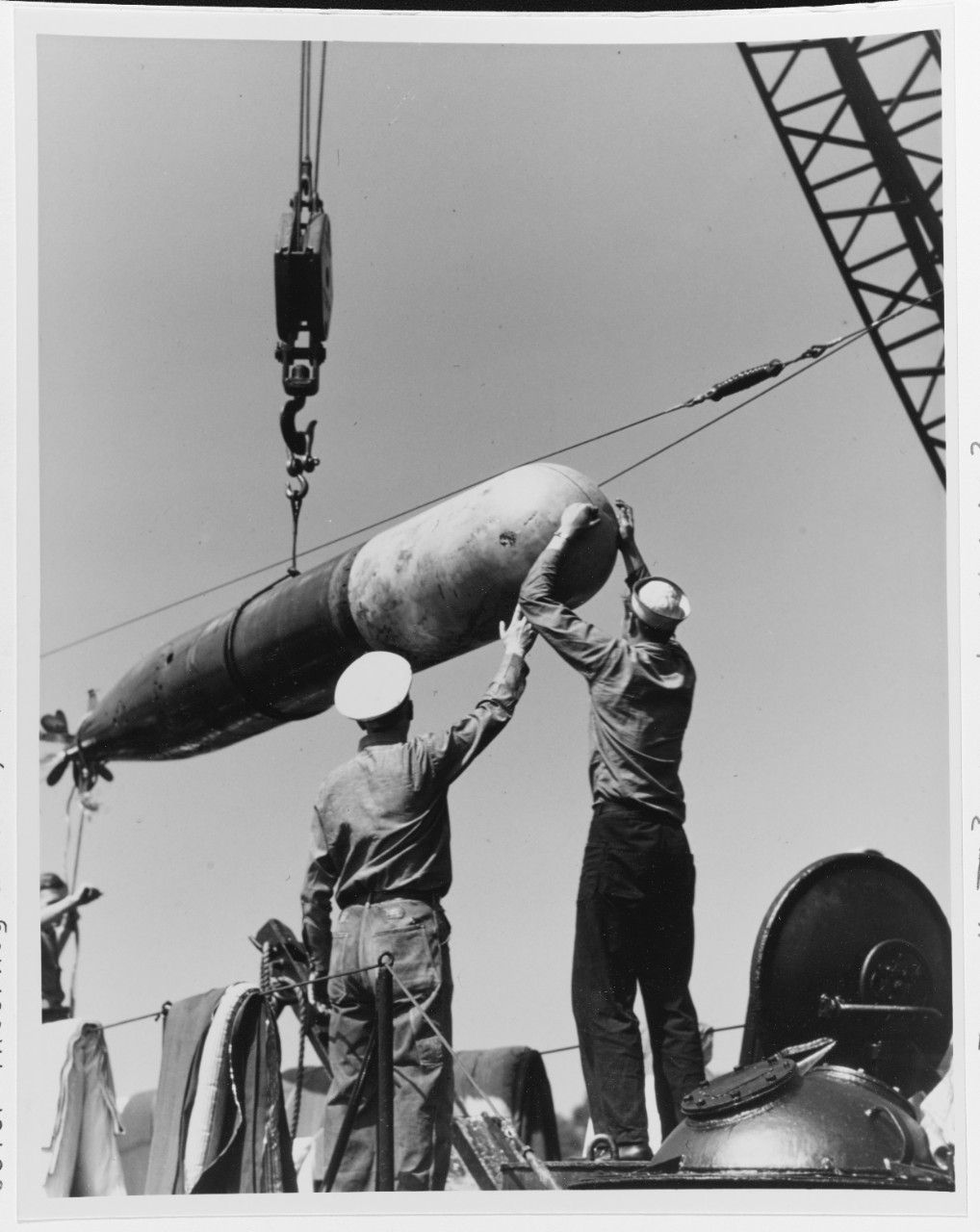 Loading Submarine Torpedoes