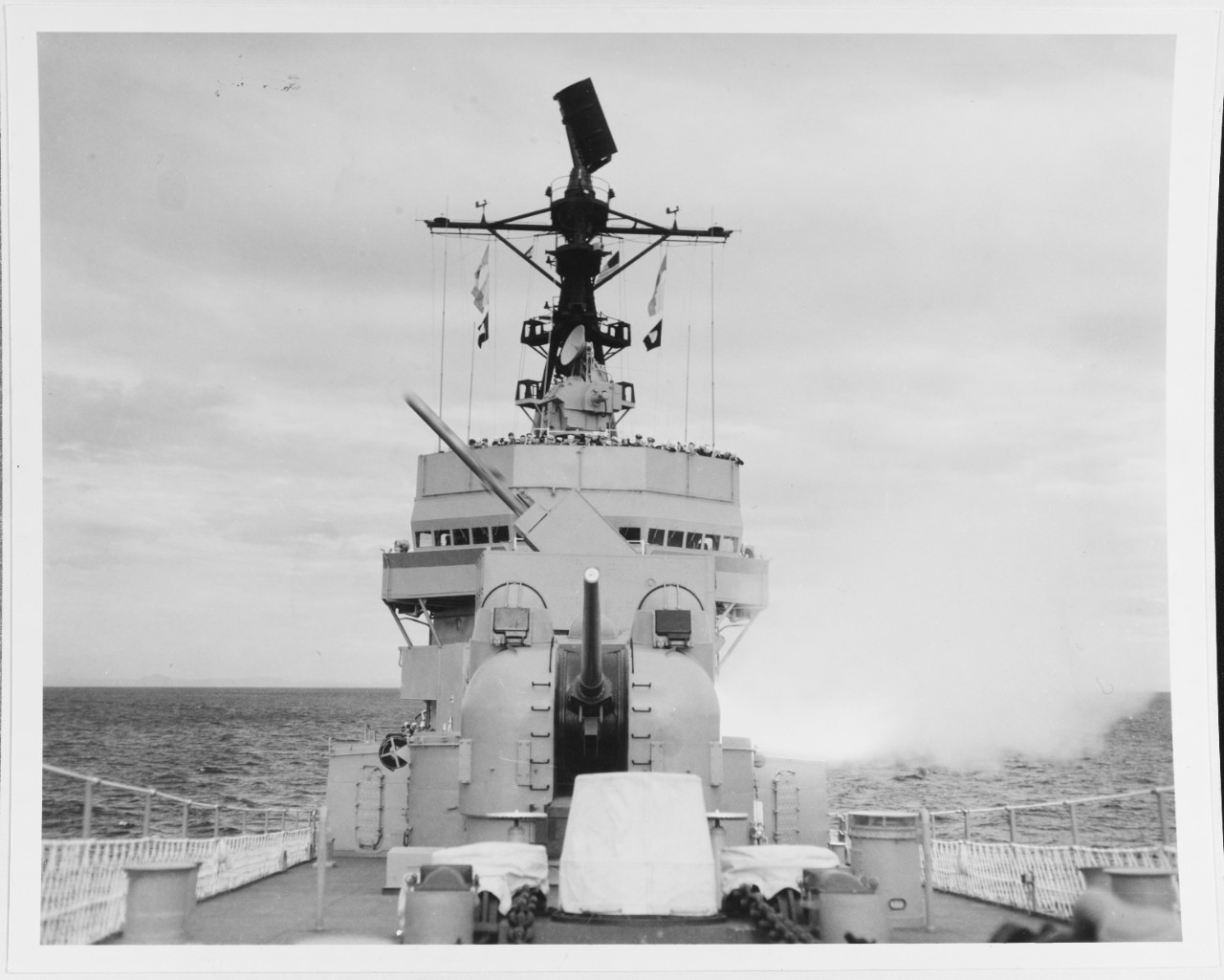 ASROC, Anti-submarine Rocket Launcher "ASROC" on board the USS MAHAN (DLG-11), January 20, 1961
