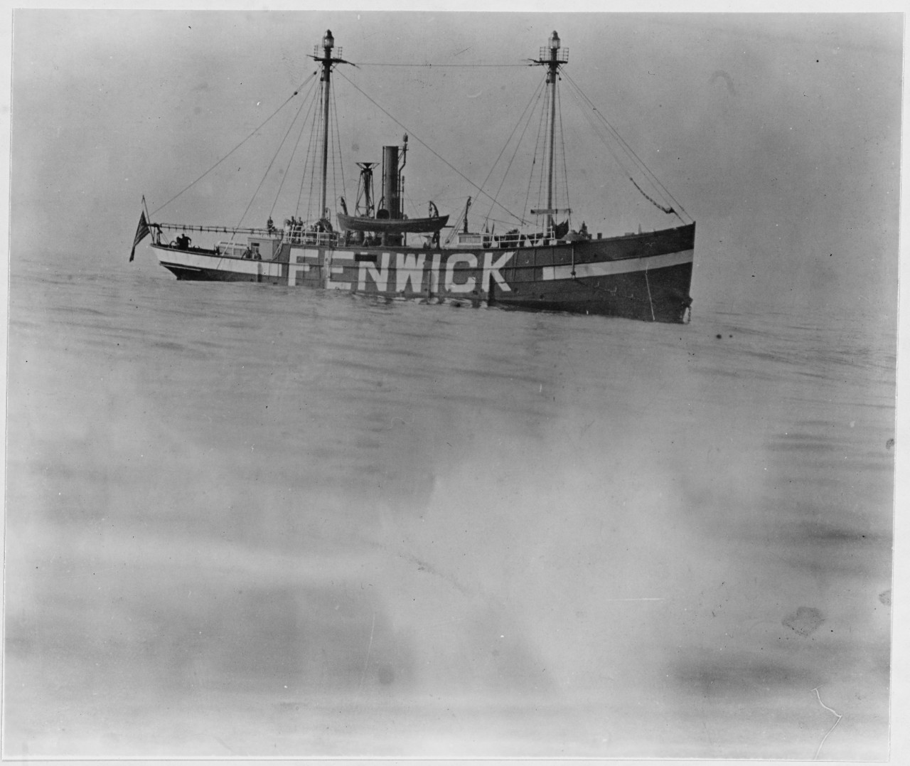 FENWICK Island lightship of United States Coast Guard