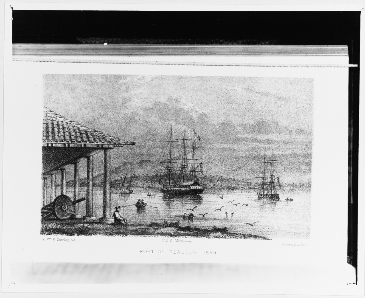 Photo #: NH 116 "Port of Realejo -- 1859"
