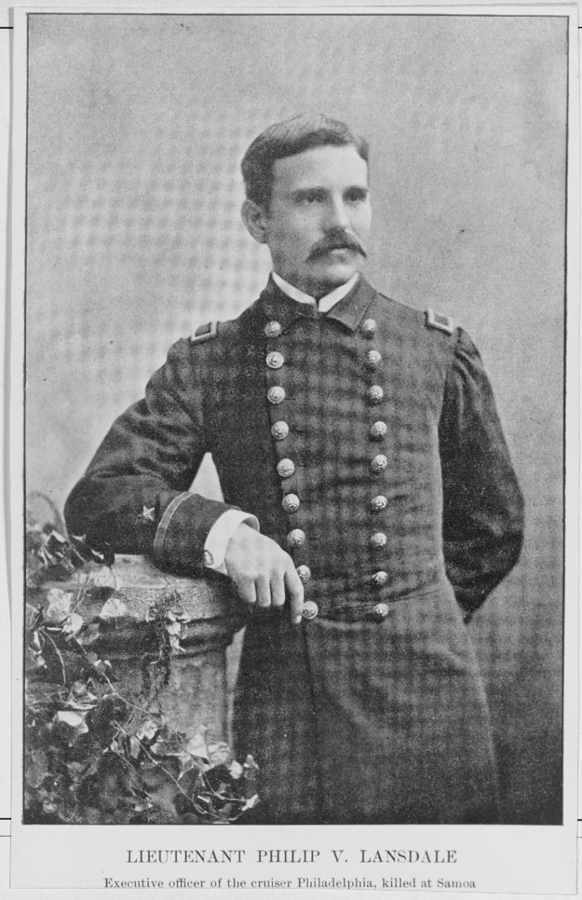 Philip V. Lansdale, as a Lieutenant