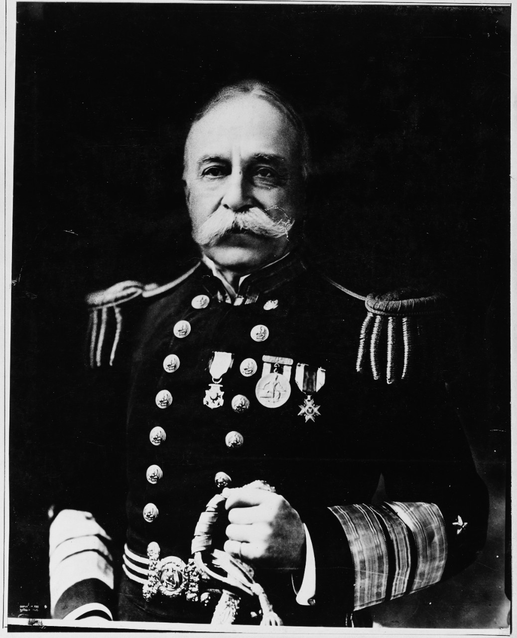 George Dewey as an Admiral in the United States Navy, 1899.