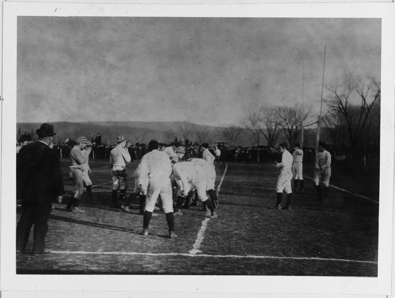 Football team, U.S. Naval Academy, Annapolis, Maryland, 1890.