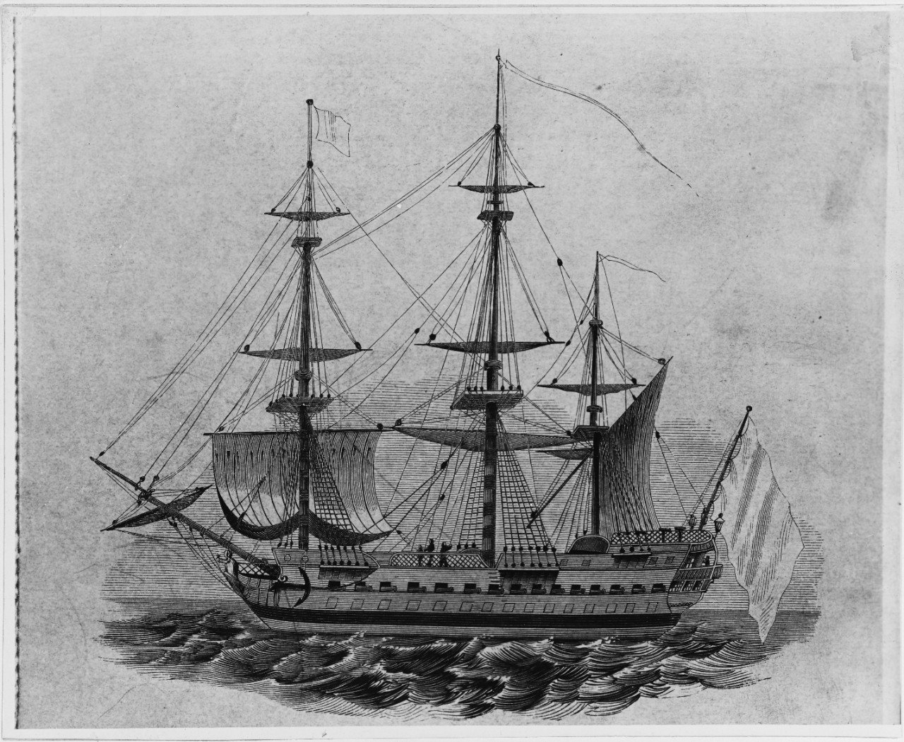 French frigate