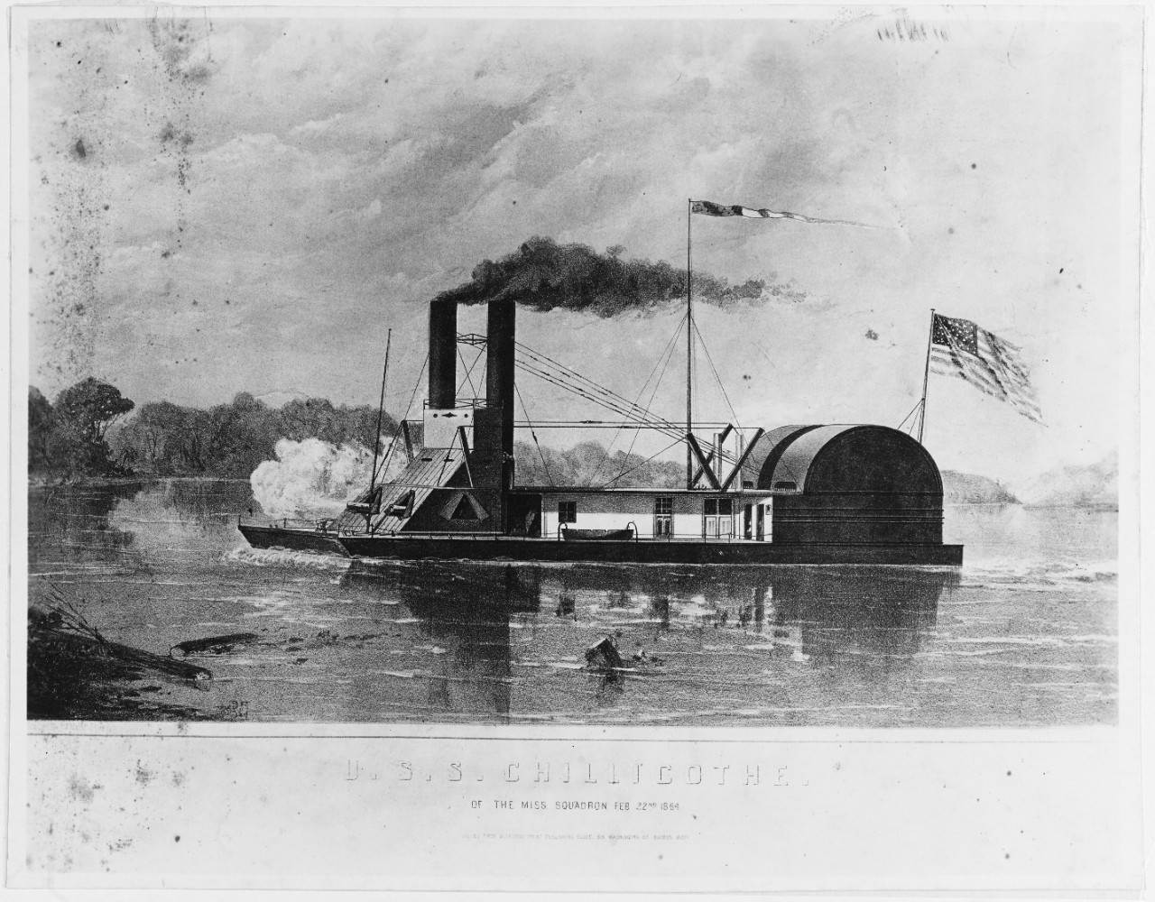 Photo #: NH 264  USS Chillicothe (1862-1865)