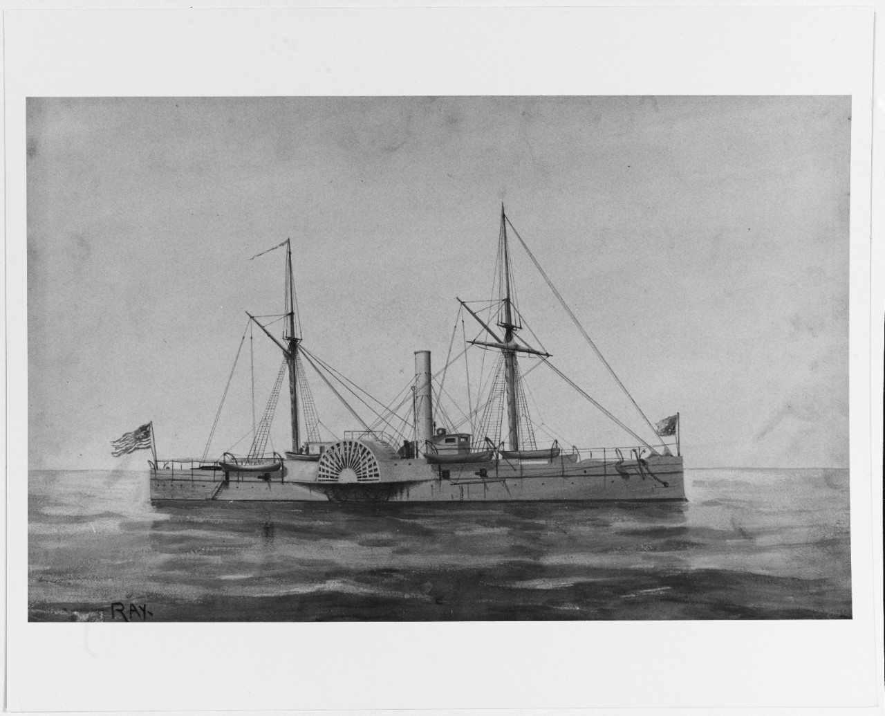 Photo #: NH 270  USS Tallapoosa (1864-1892)