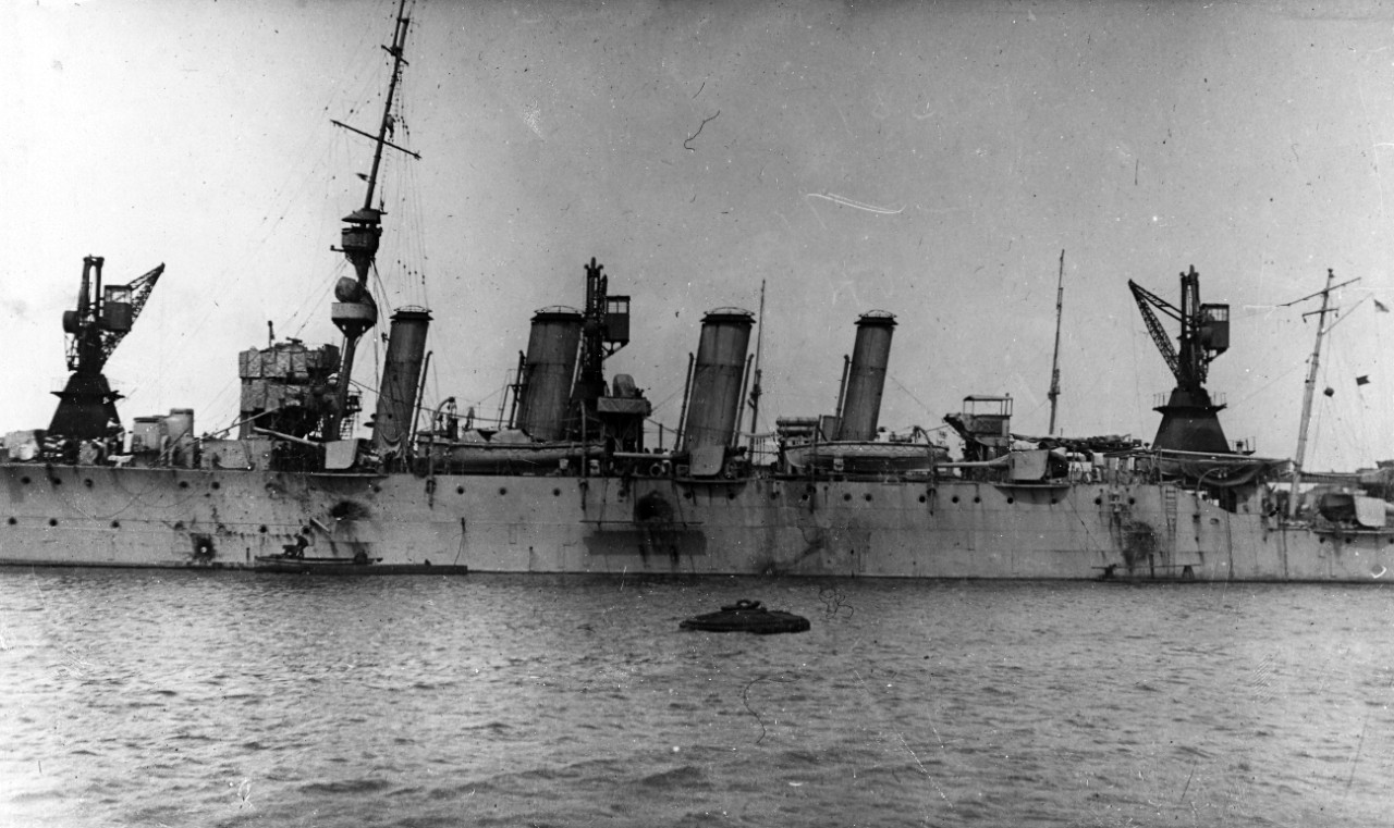 HMS CHESTER, Battle of Jutland. 