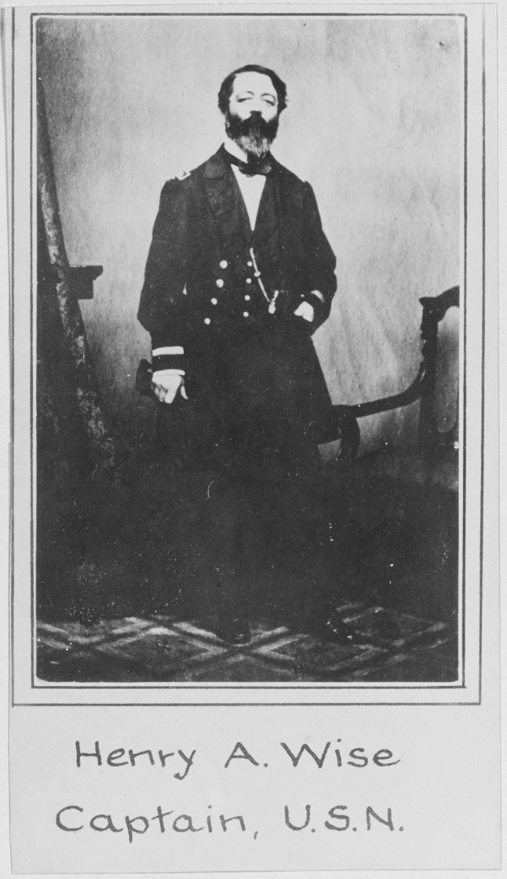Henry A. Wise shown here as a captain, USN.