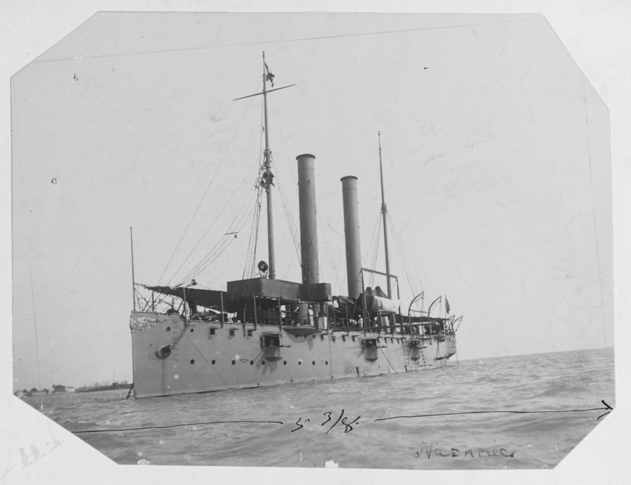 USS NASHVILLE (PG-7), 1897-1921
