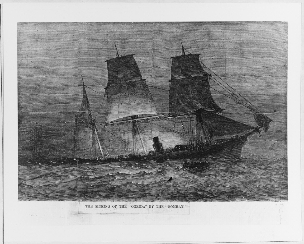USS ONEIDA, 1862-1870